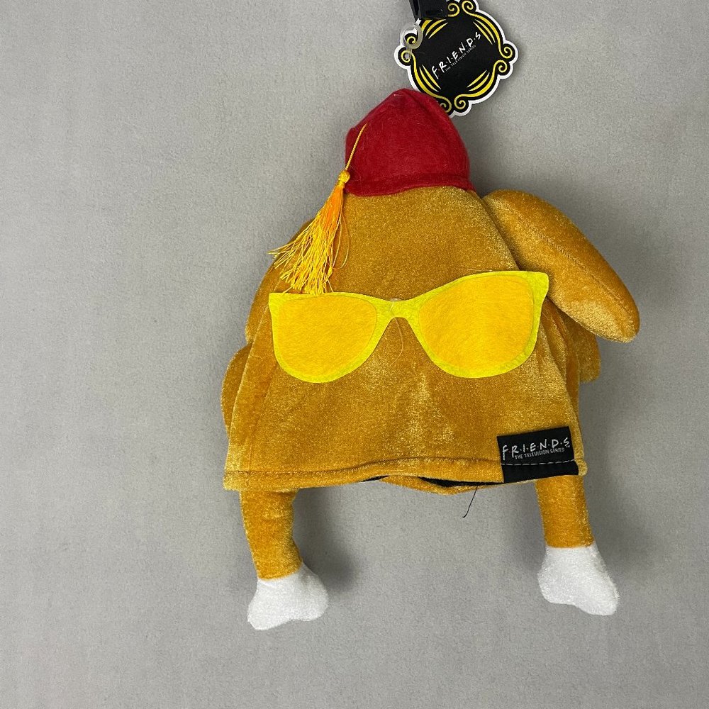 Friends Turkey Hat With Sunglasses Thanksgiving TV Show Brand New Monica Dance